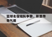 电子竞技最新下载手机版-篮球名宿组队争霸，彰显传奇气质